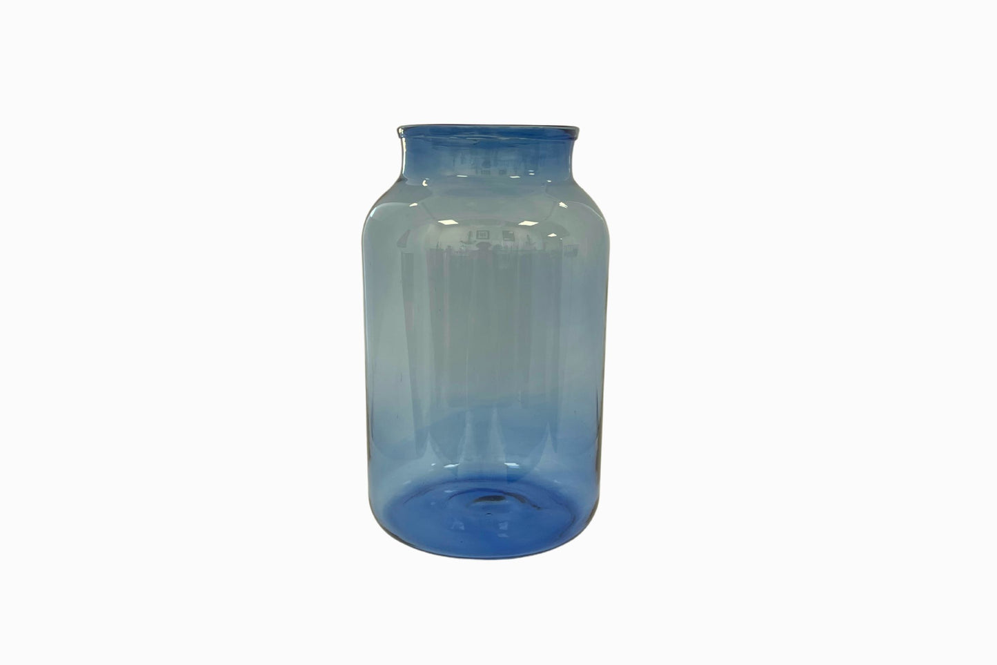 Large blue eastern european vase