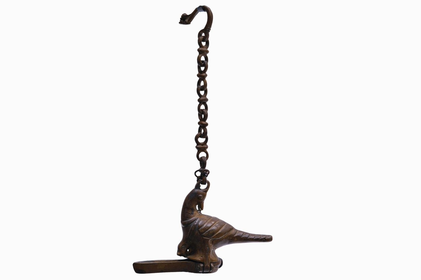 Hanging bird oil lamp