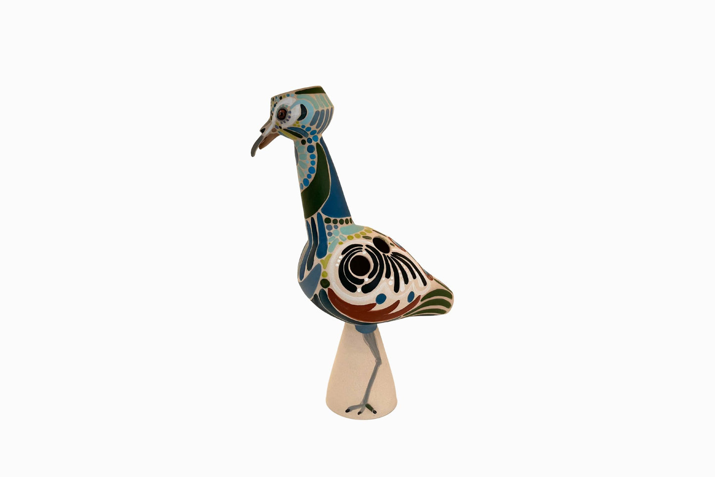Emma Christmas Peacock vase 1