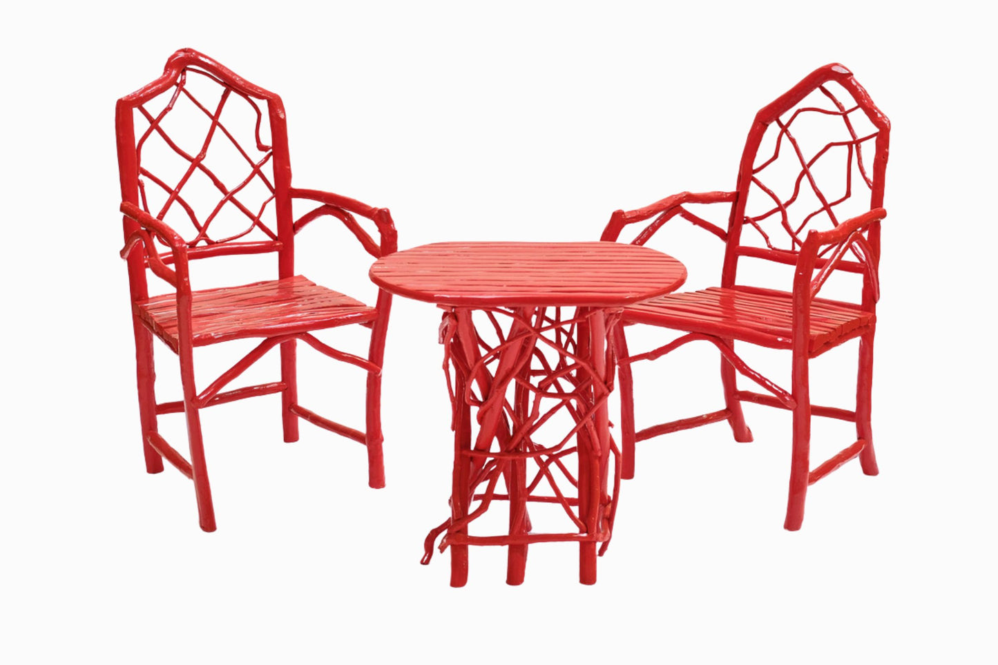 Maroc Baroque Chair - Red
