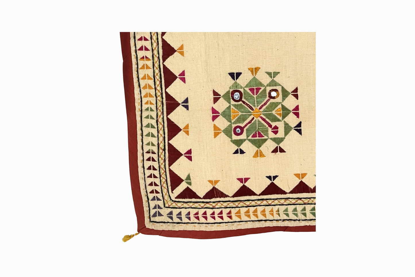 A Small Rajasthani Embroidered Panel