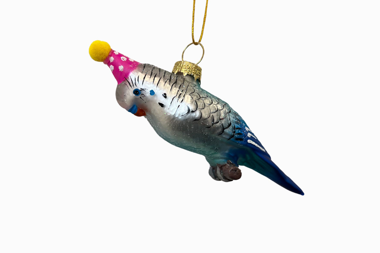Perky Parakeet -Blue