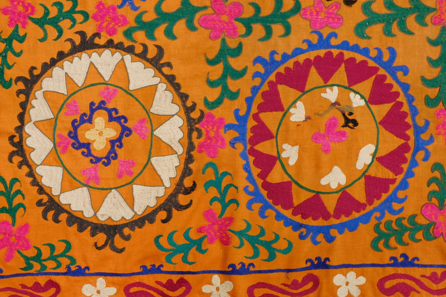 Uzbeki hand emroidered Suzani