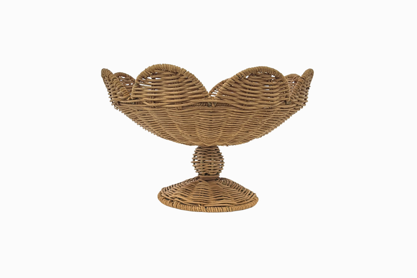 Rattan Footed Bowl