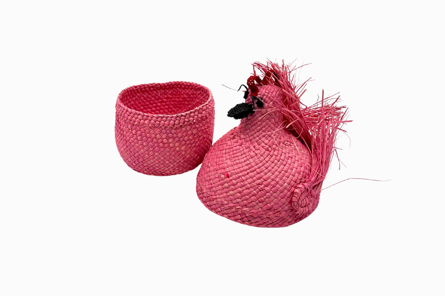 Pink Chicken Egg Basket