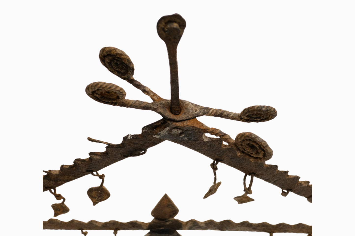 Indian cut out metal tealight holder (Large)