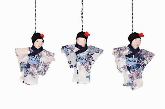 Décoration de poupée japonaise