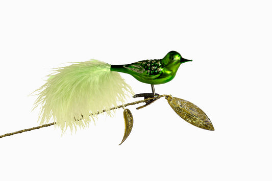 Decoración navideña de novia-Verde