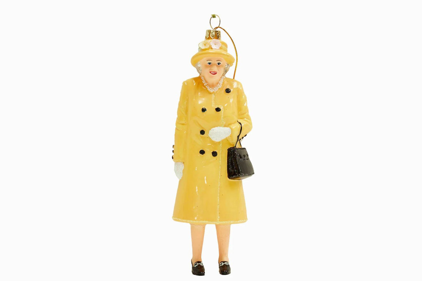 Decoración Reina de Cristal-Amarillo