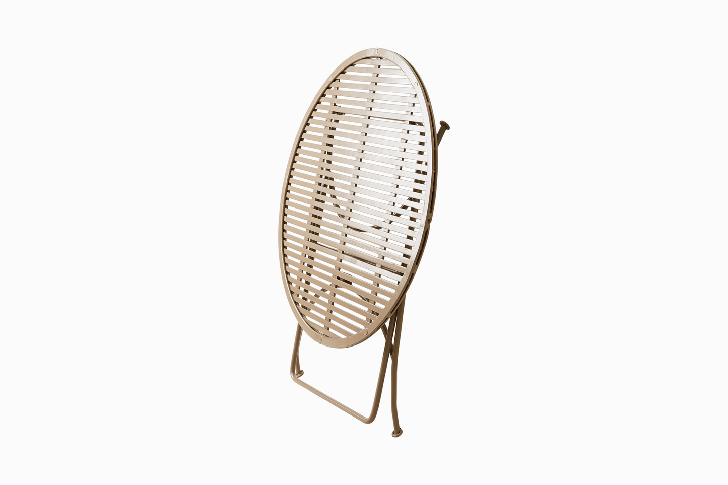 Amalfi Metal Side Table - Taupe