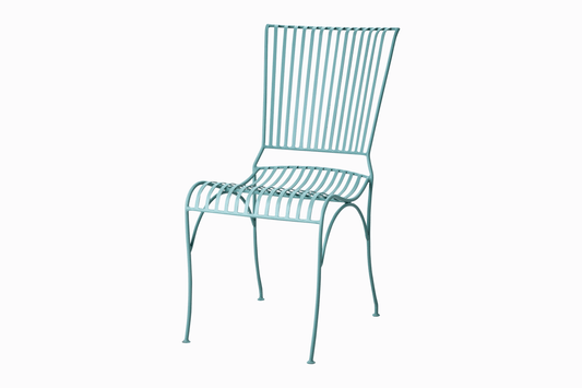 Amalfi Metal Dining Chair - Celadon