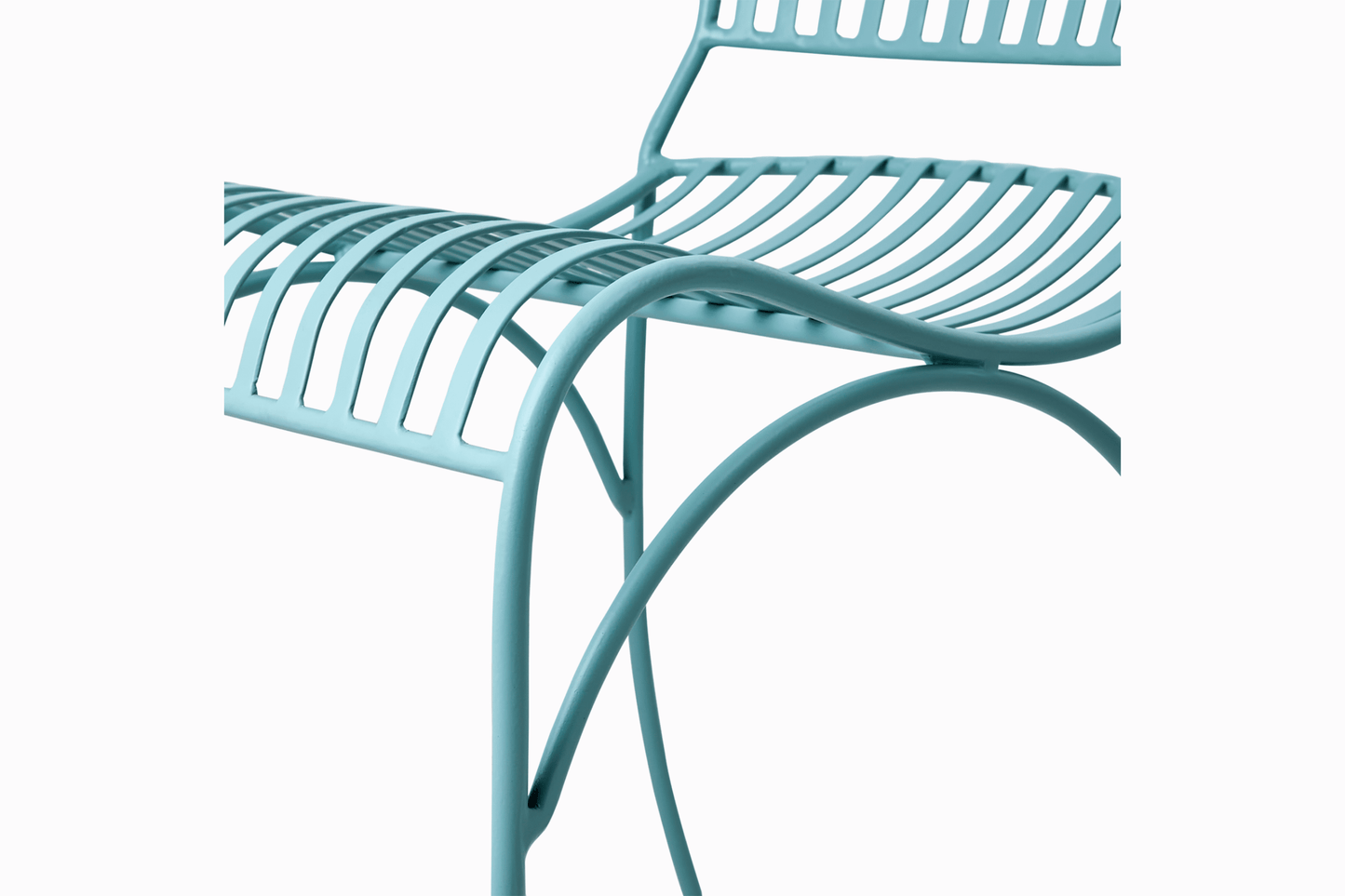 Amalfi Metal Dining Chair - Celadon