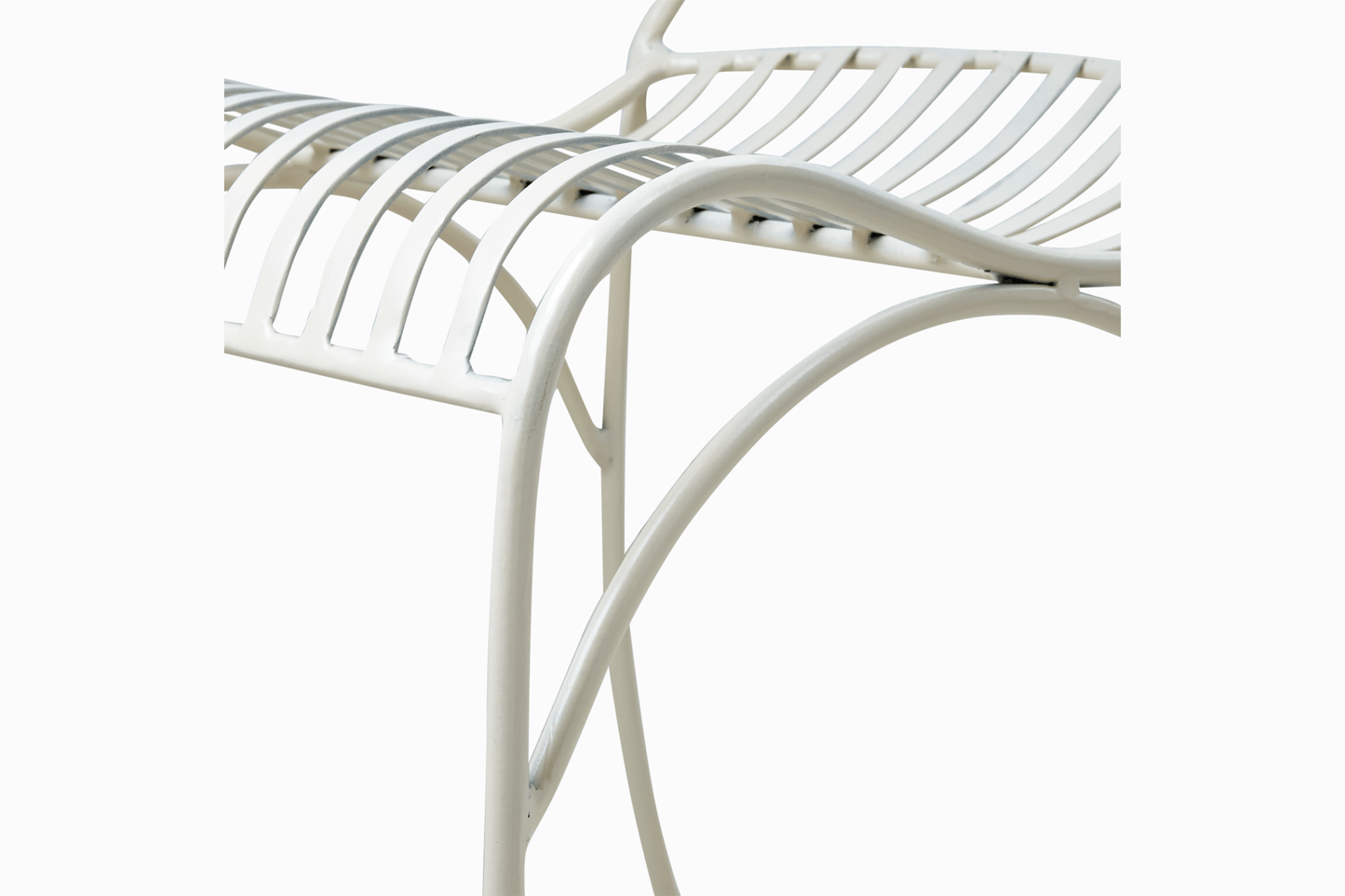 Amalfi Metal Dining Chair - Latte