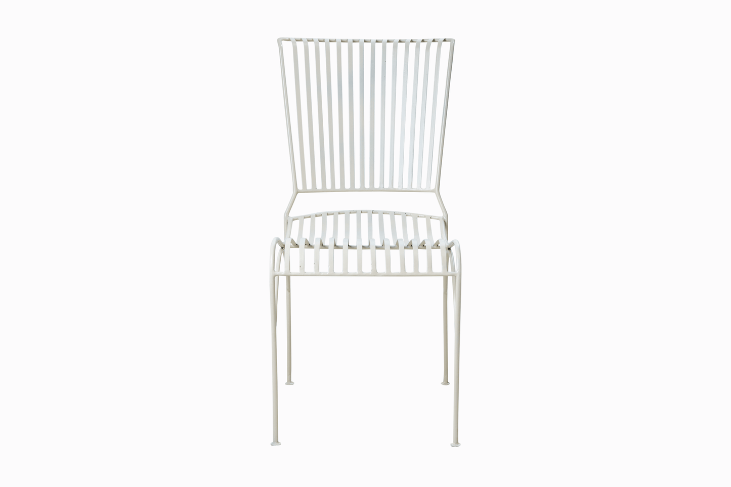 Amalfi Metal Dining Chair - Latte