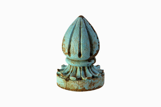 A vintage Indian finial