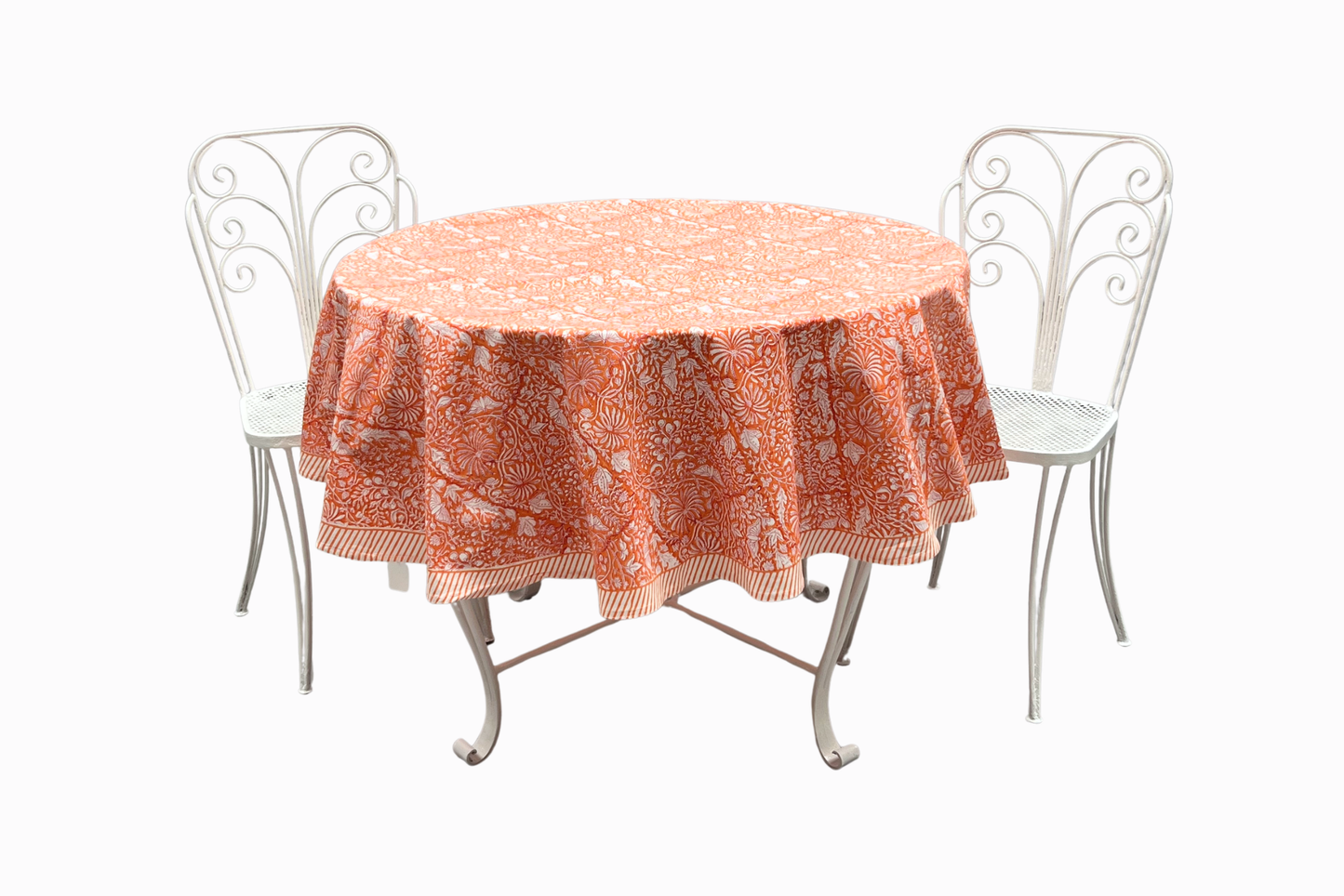Nappe en coton TC5 avec grenadiers imprimés en bloc