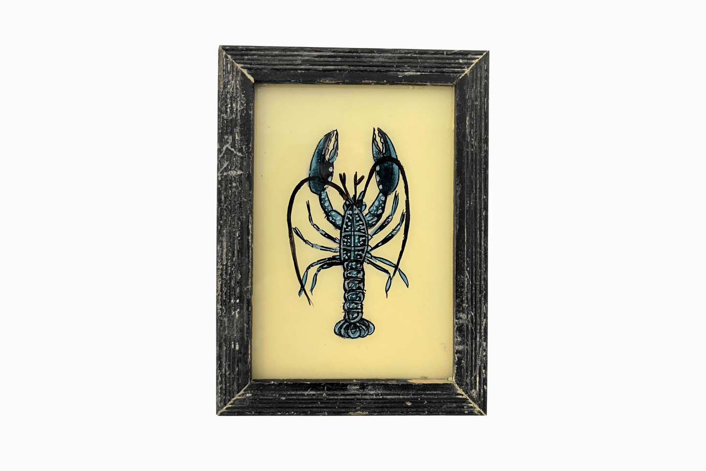 A Reverse Glass Painting of a Lobster (Small)