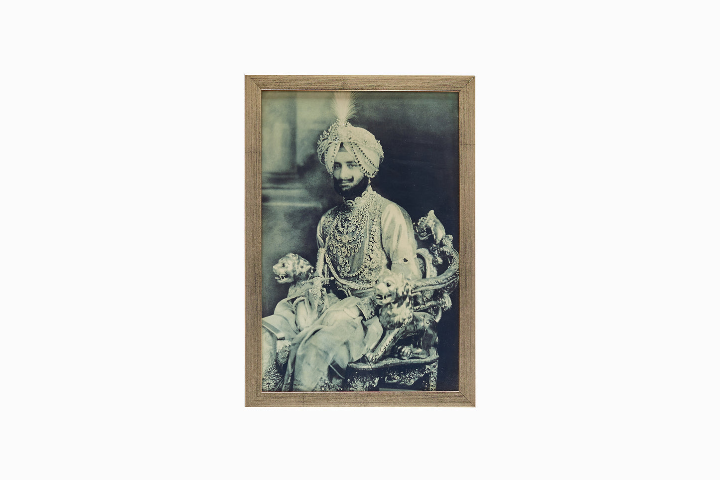 FOTOGRAFÍA DEL MAHARAJÁ DE PATIALA