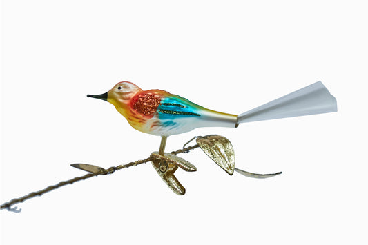 Decoración Pájaro Navideño-Bonita