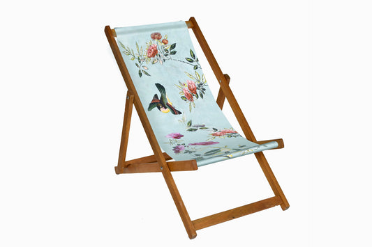 V&A Collaboration - Chaise longue à imprimé Chinoiserie
