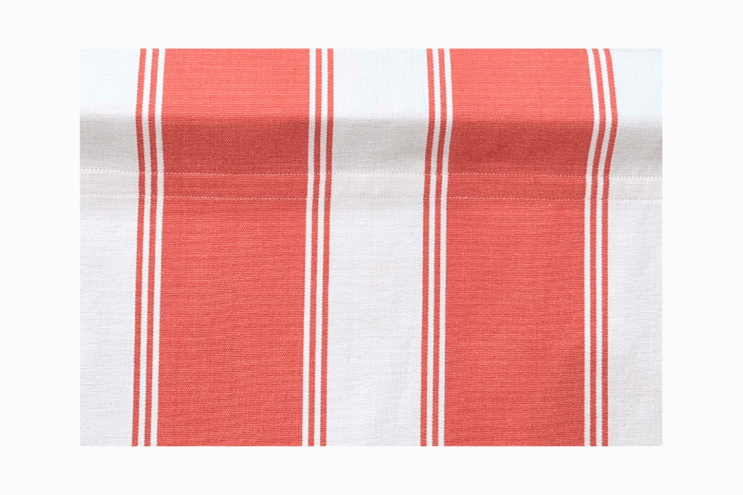Coral Stripe Deckchair