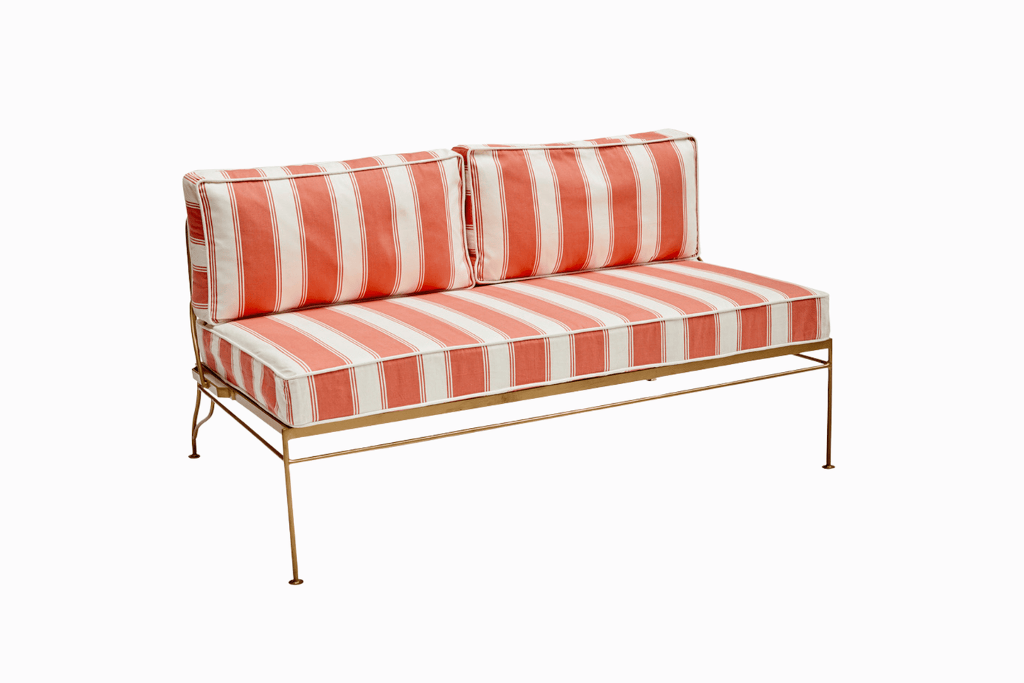 PALM SPRINGS SOFA - GOLD FRAME