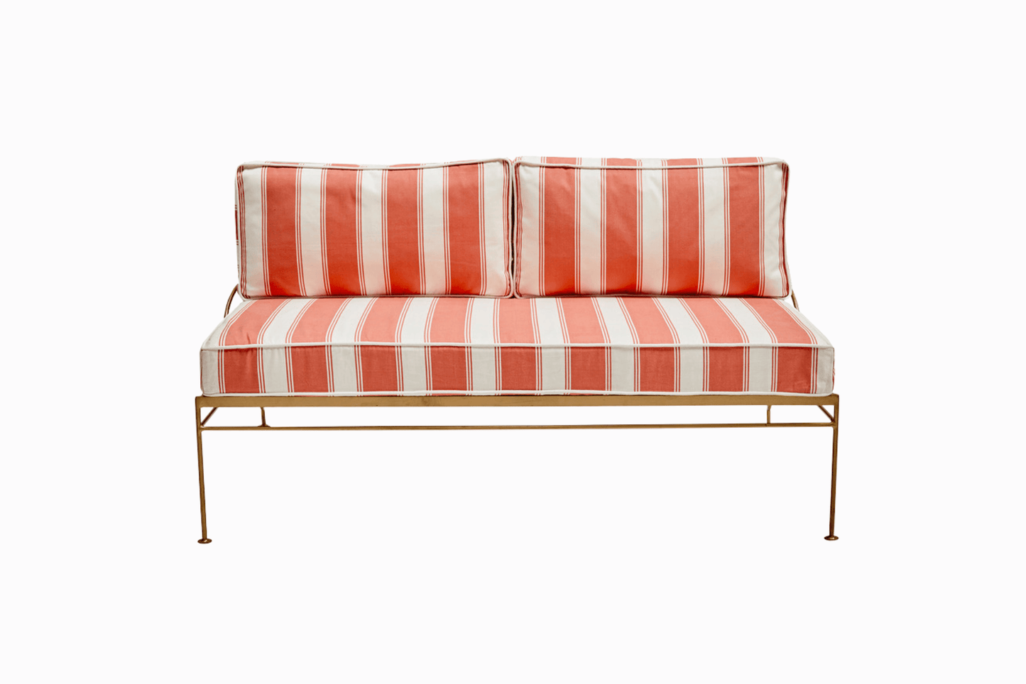PALM SPRINGS SOFA - GOLD FRAME