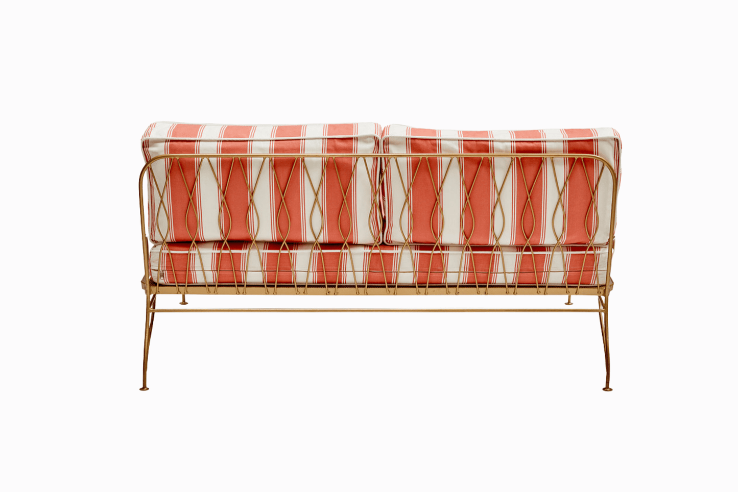 PALM SPRINGS SOFA - GOLD FRAME