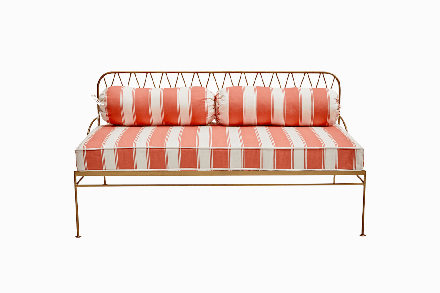 PALM SPRINGS SOFA - GOLD FRAME