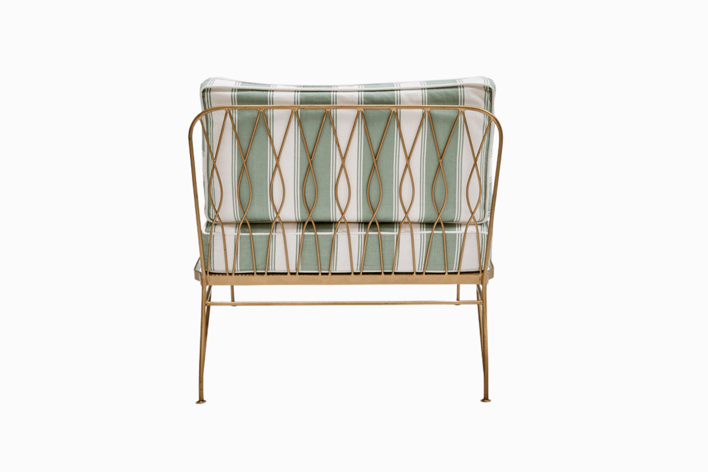 PALM SPRINGS CHAIR - GOLD FRAME
