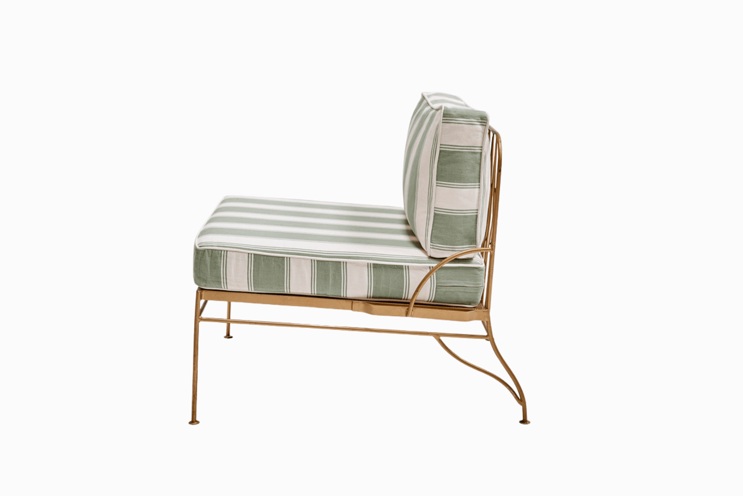 PALM SPRINGS CHAIR - GOLD FRAME