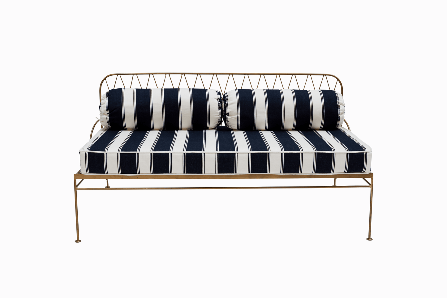 PALM SPRINGS SOFA - GOLD FRAME