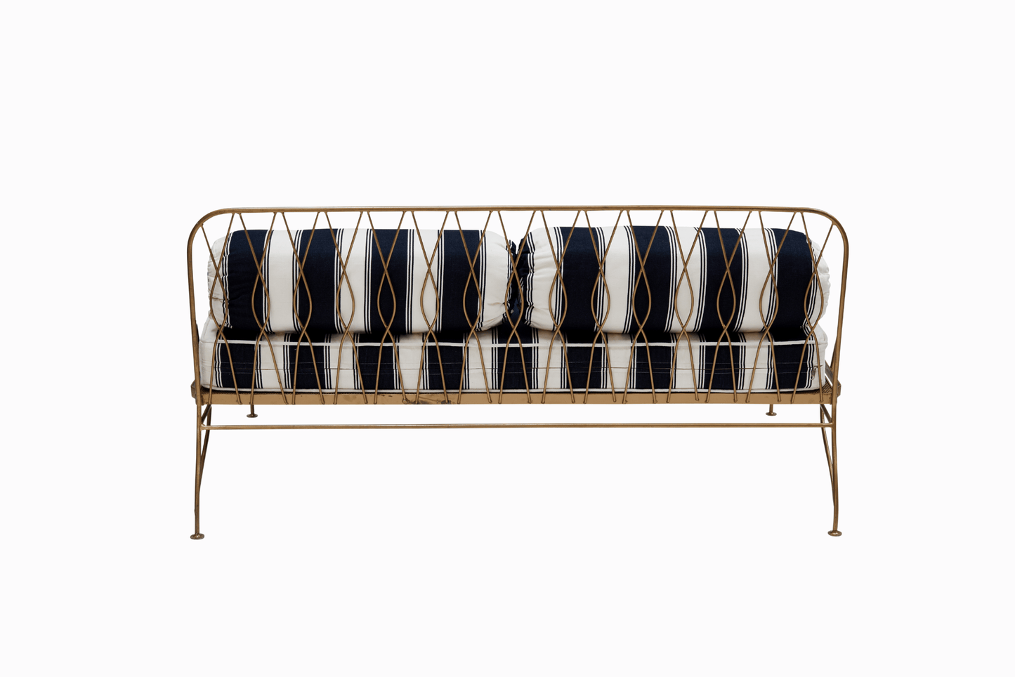 PALM SPRINGS SOFA - GOLD FRAME