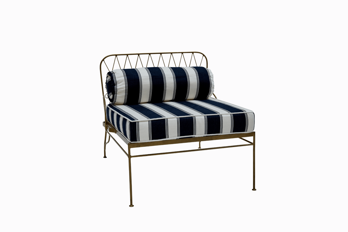 PALM SPRINGS CHAIR - GOLD FRAME