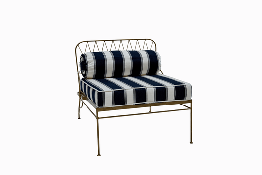 PALM SPRINGS CHAIR - GOLD FRAME