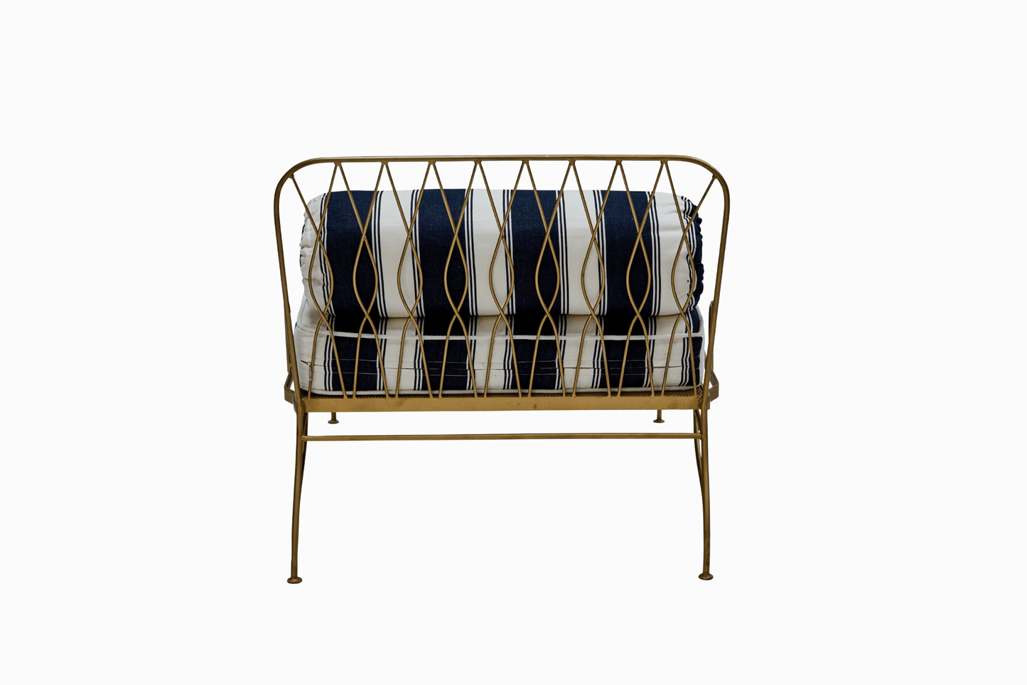 PALM SPRINGS CHAIR - GOLD FRAME