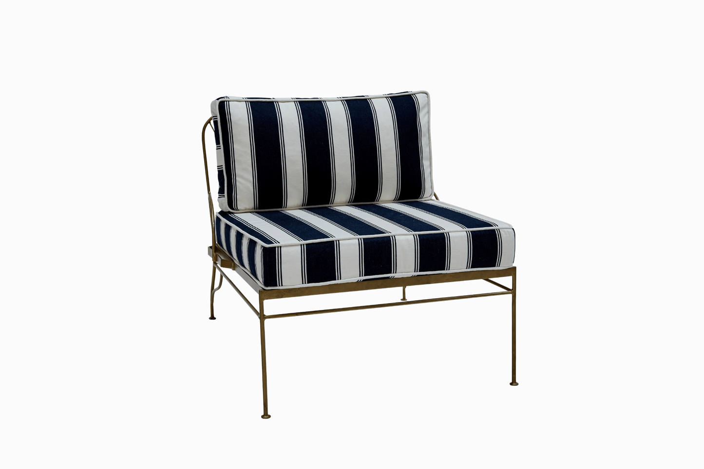 PALM SPRINGS CHAIR - GOLD FRAME