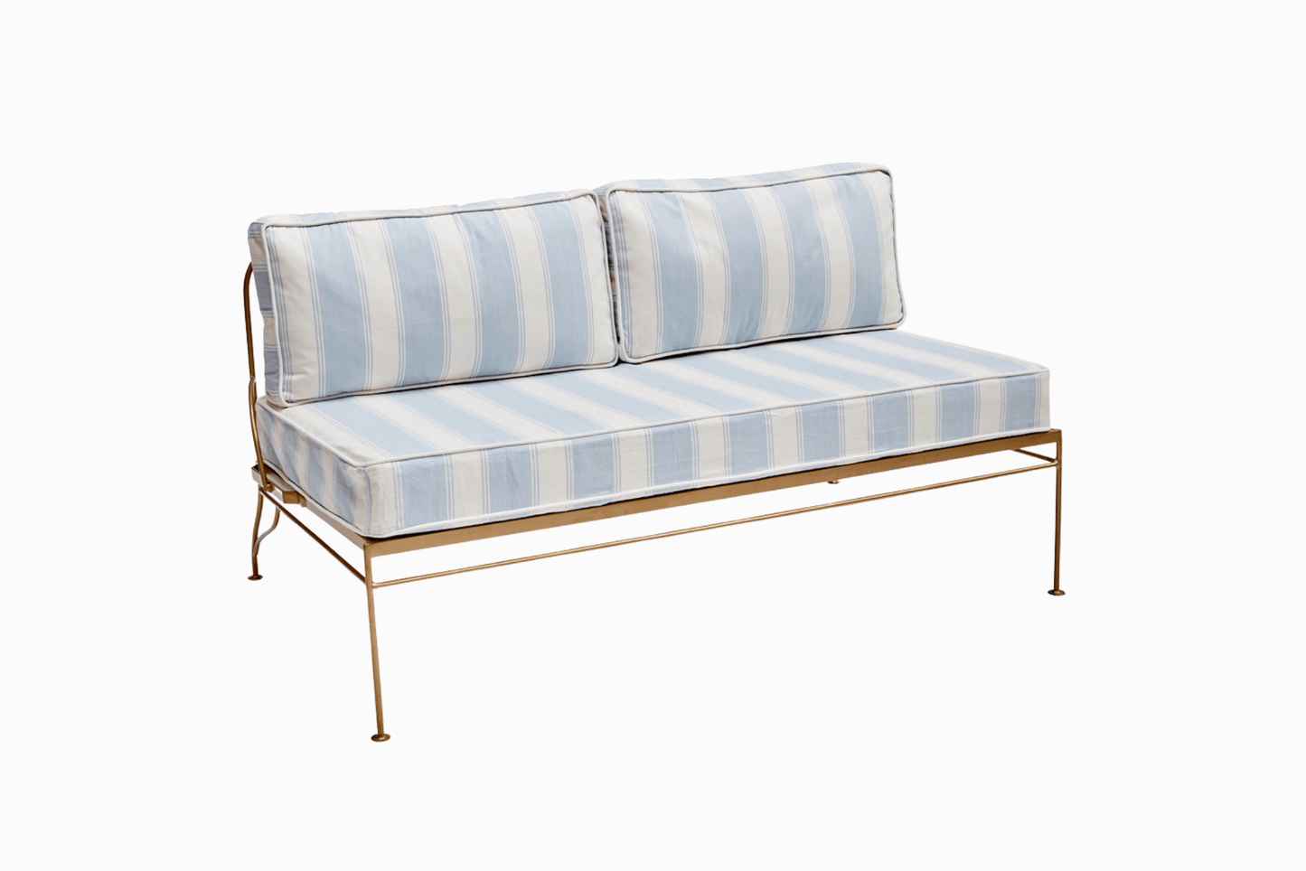 PALM SPRINGS SOFA - GOLD FRAME