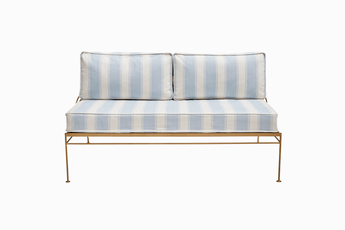 PALM SPRINGS SOFA - GOLD FRAME