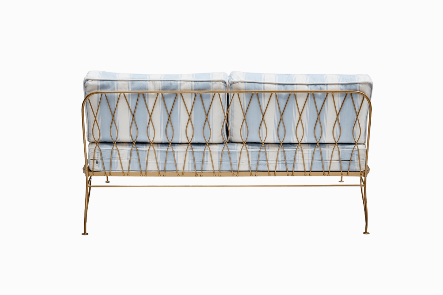 PALM SPRINGS SOFA - GOLD FRAME