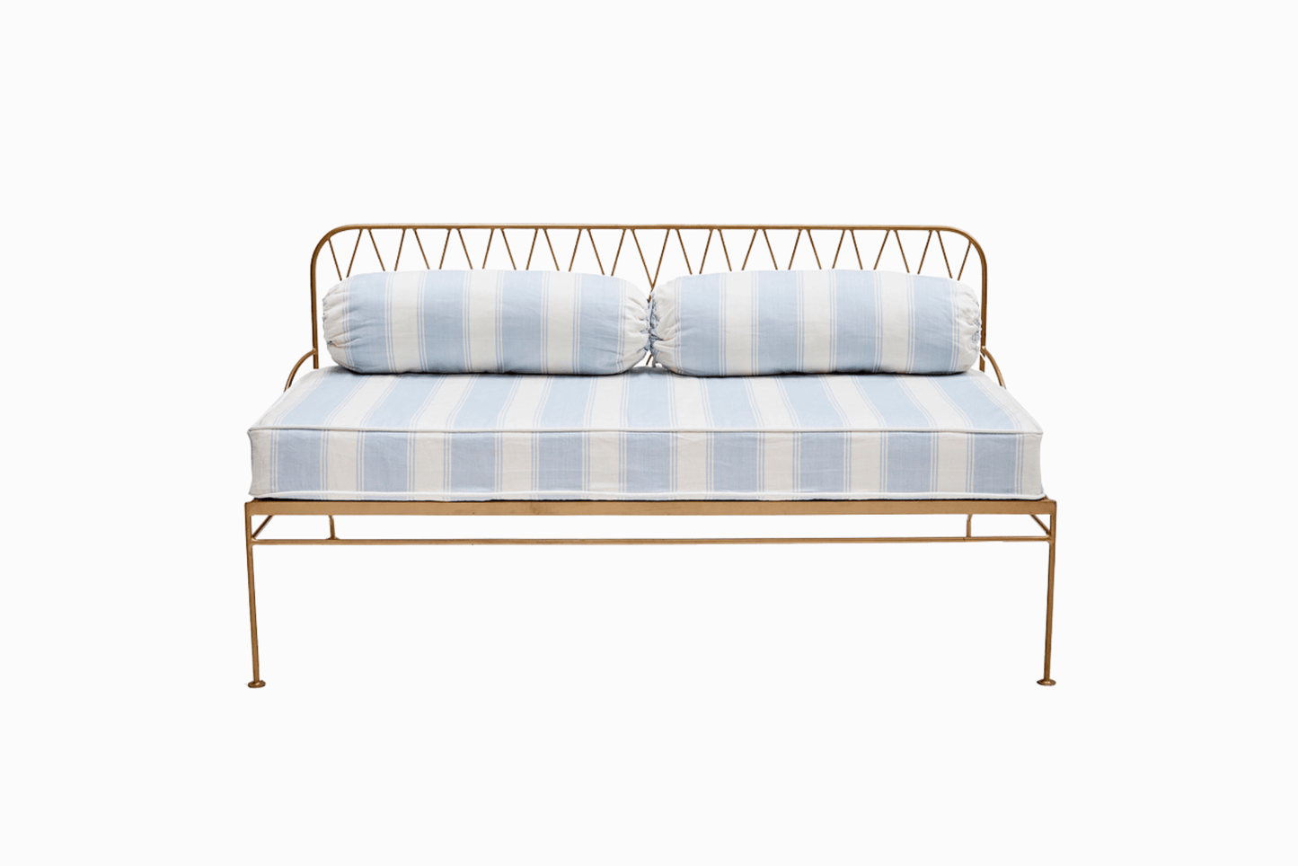 PALM SPRINGS SOFA - GOLD FRAME