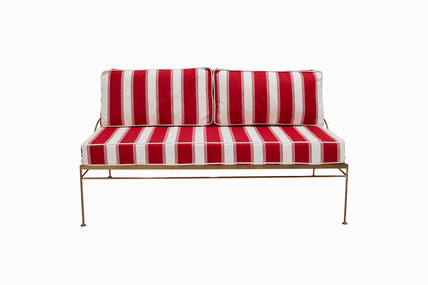 PALM SPRINGS SOFA - GOLD FRAME