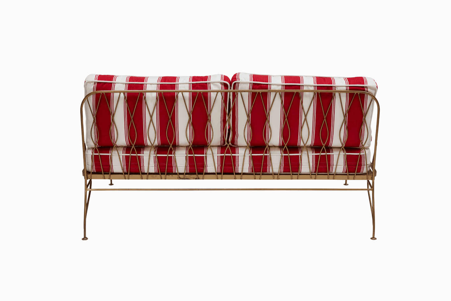 PALM SPRINGS SOFA - GOLD FRAME