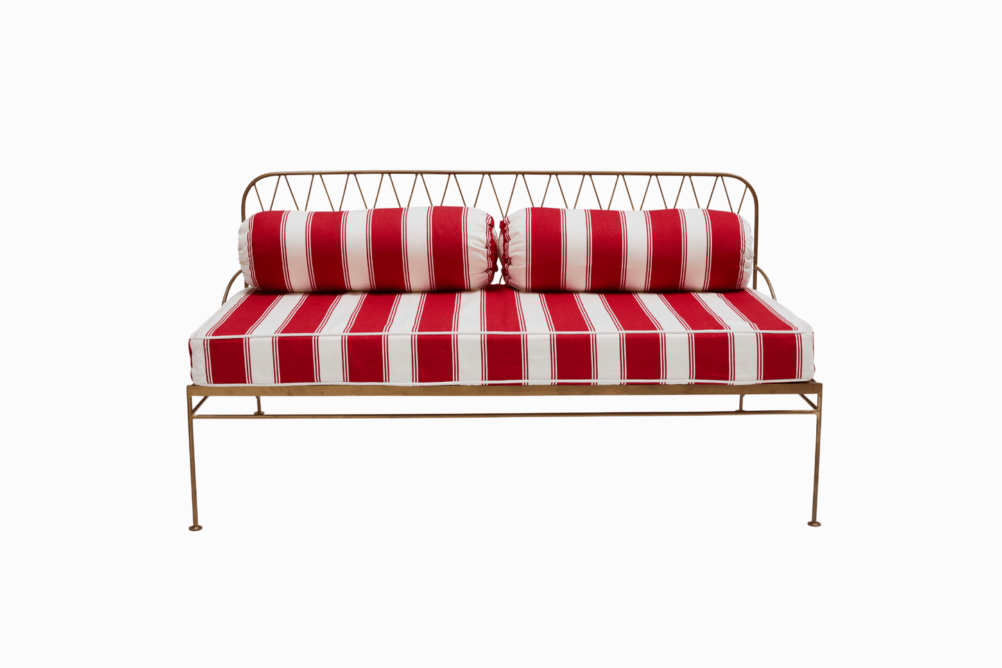 PALM SPRINGS SOFA - GOLD FRAME