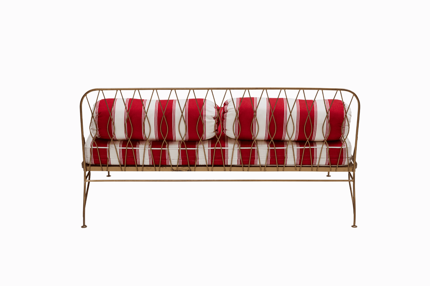 PALM SPRINGS SOFA - GOLD FRAME