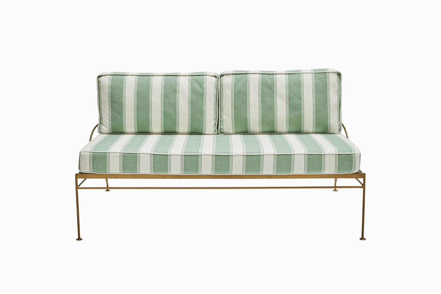 PALM SPRINGS SOFA - GOLD FRAME