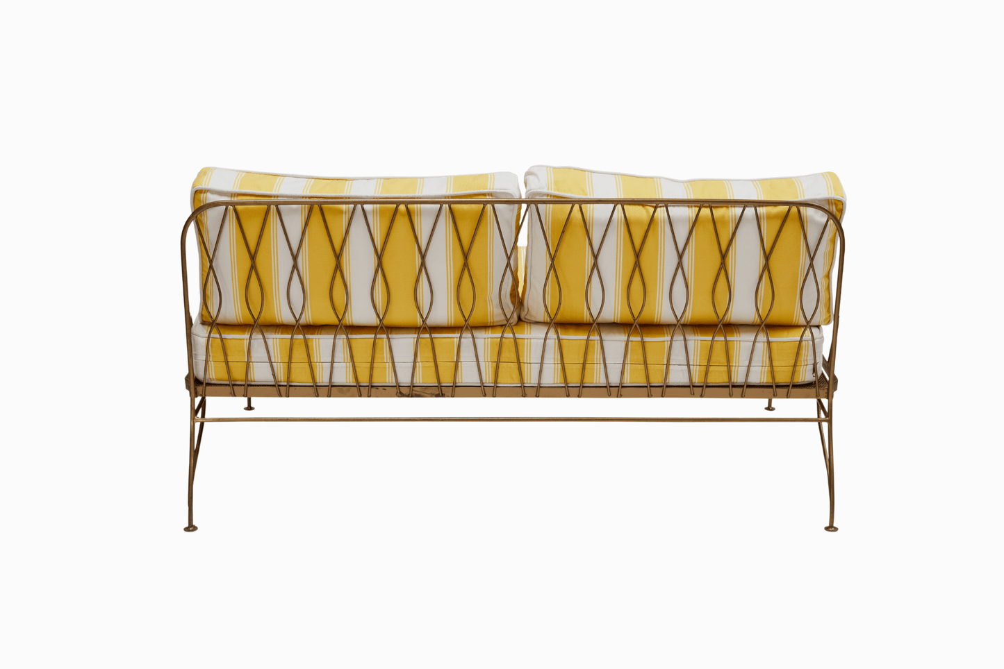 PALM SPRINGS SOFA - GOLD FRAME