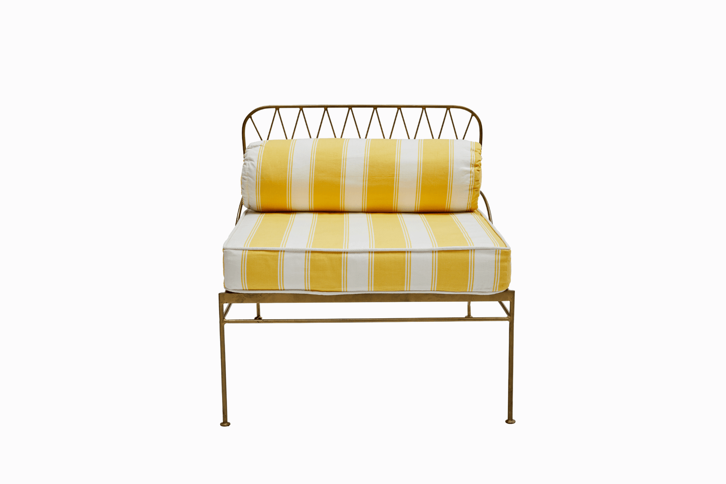 PALM SPRINGS CHAIR - GOLD FRAME
