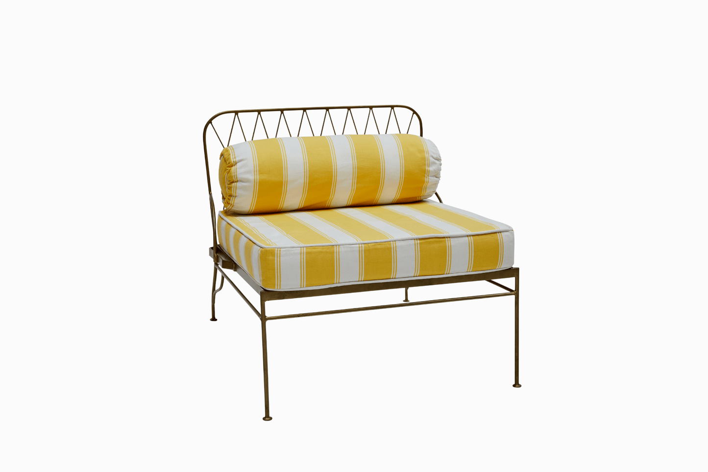 PALM SPRINGS CHAIR - GOLD FRAME