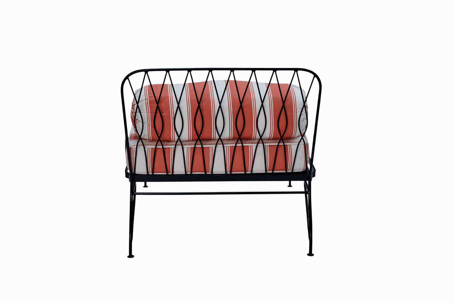 PALM SPRINGS CHAIR - GUNMETAL FRAME